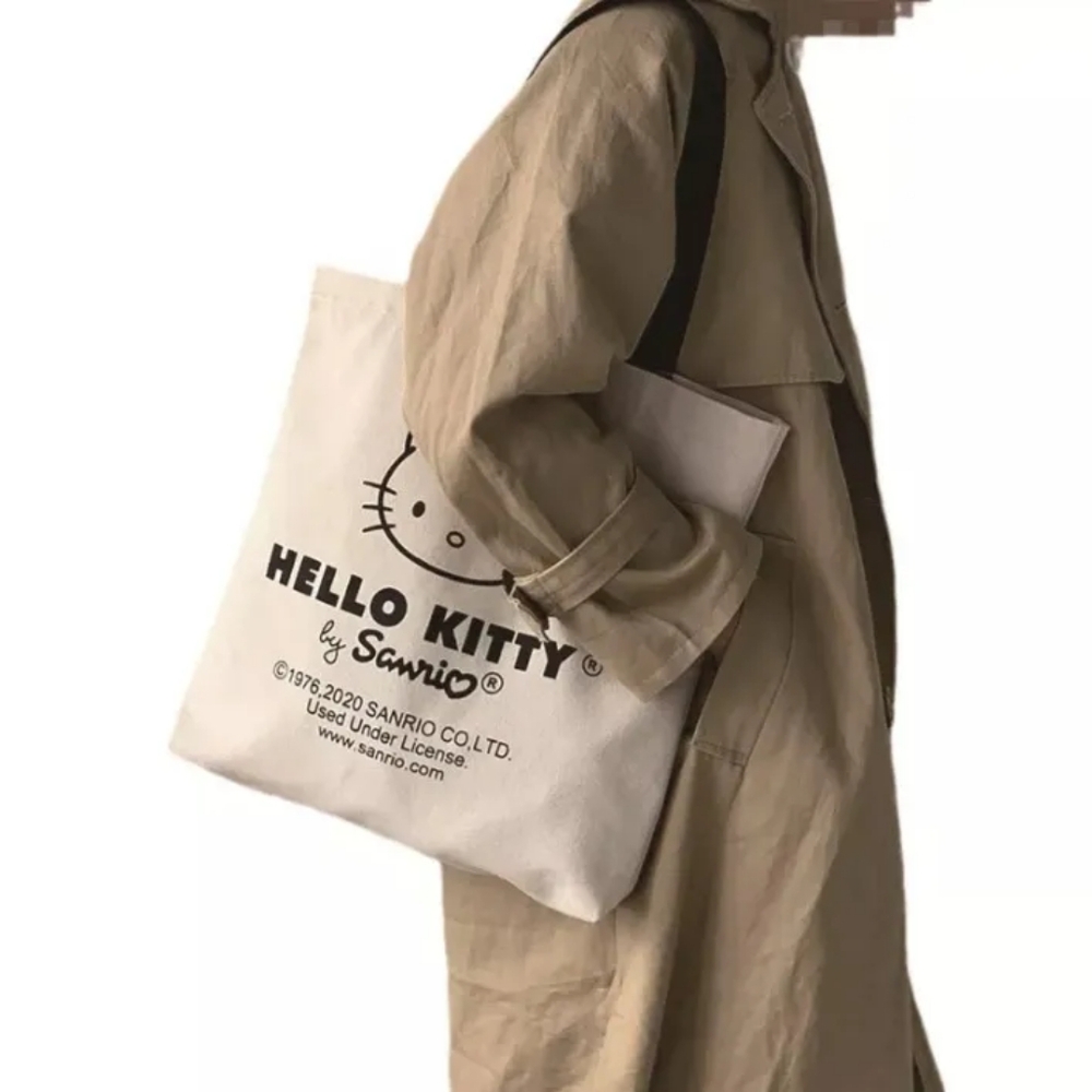 SANRIO | hello kitty canvas tote bag